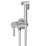 Photo: ICONIC concealed bidet mixer tap with stop shower, round, chrome
