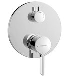 Photo: ICONIC podomietková sprchová batéria, 2 výstupy, chróm