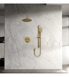 Photo: SMART SELECT Thermostatische Unterputz- Duscharmatur, Kasten, 2 Wege, Gold matt