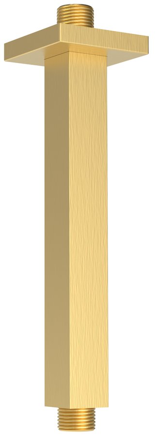 Sprchové stropní ramínko, hranaté, 200mm, zlato mat 1205-07GB