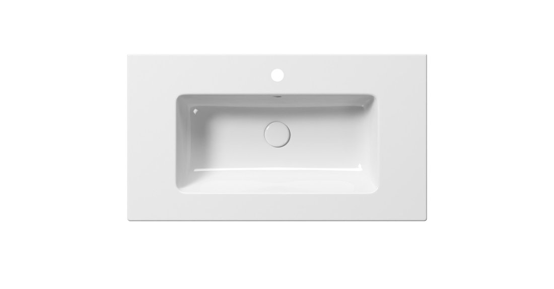 GSI PURA keramické umyvadlo Slim 82x46cm, bílá ExtraGlaze 8885111