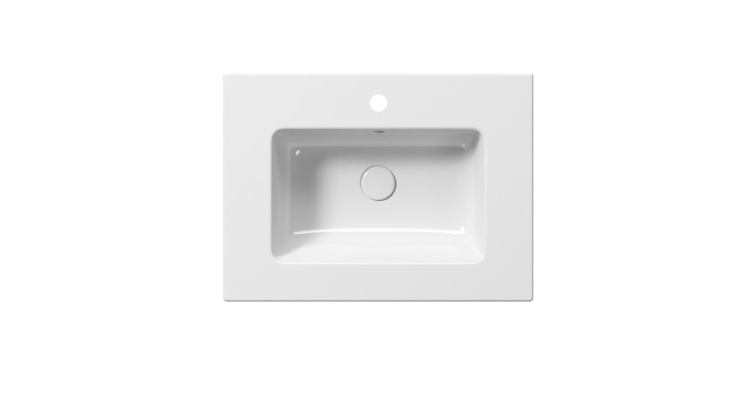 GSI PURA keramické umyvadlo Slim 62x46cm, bílá ExtraGlaze 8884111
