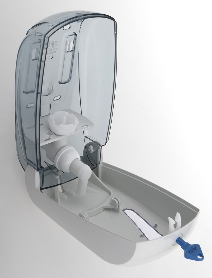 MARPLAST SKIN dávkovač pěnového mýdla 500ml, ABS, černá mat A91423BM