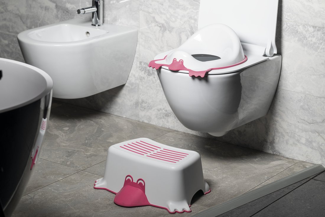 Aqualine DUCK dětské WC sedátko, zelená 366421