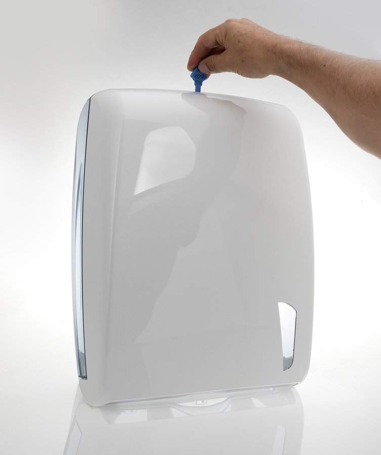 MARPLAST SKIN zásobník na papírové ručníky, 32x41x14cm, ABS, písková A90310SD