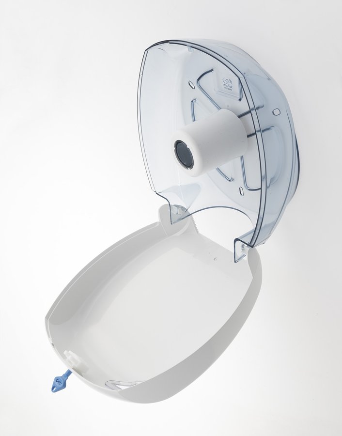 MARPLAST SKIN zásobník na toaletní papír max. Ø 24cm, ABS, bílá A90701