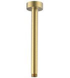 Photo: Ceiling shower spout, round, 200mm, gold matt