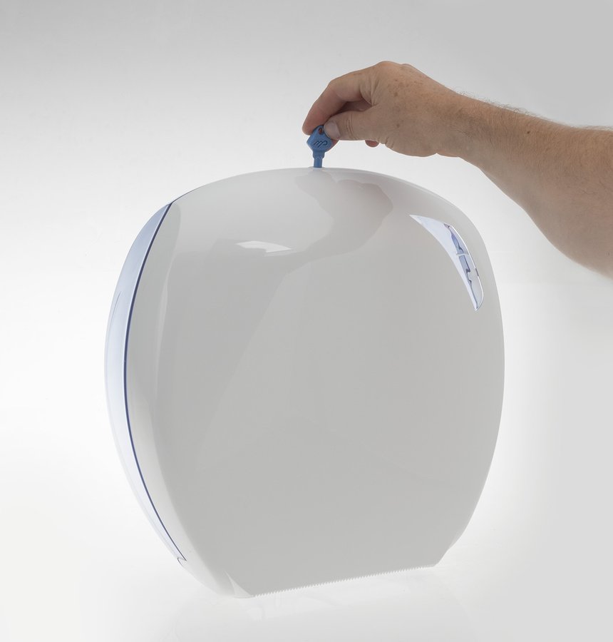 MARPLAST SKIN zásobník na toaletní papír max. Ø 29cm, ABS, černá mat A90823BM