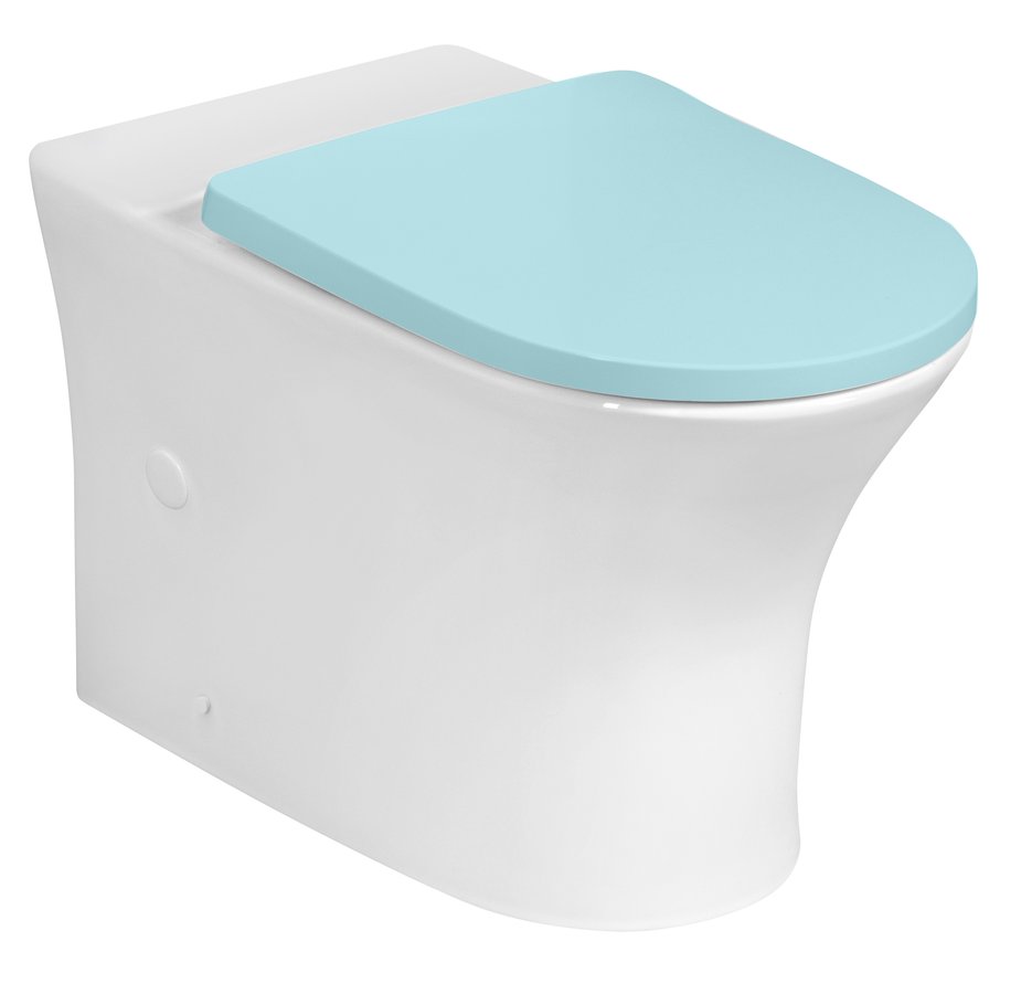 LEON RIMLESS WC mísa pro kombi, spodní/zadní odpad, bílá 201.421.4