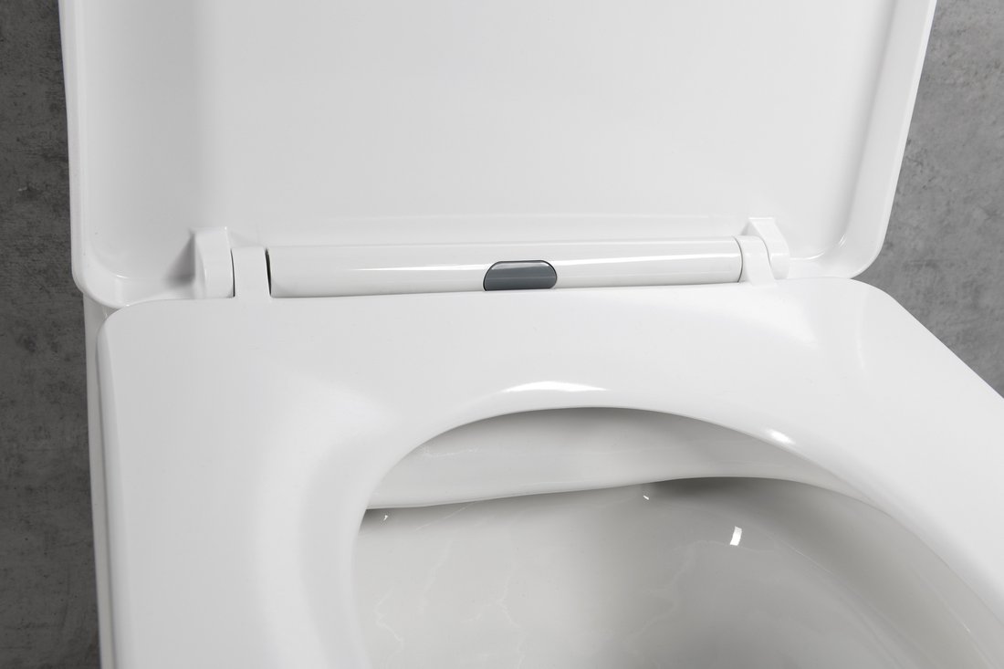 Bruckner LEON WC sedátko, SLIM, Soft Close, Easy Take, bílá 301.307.4