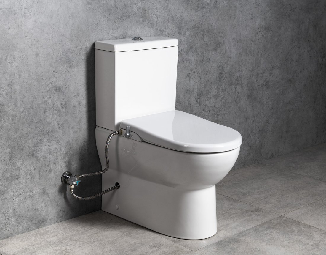 JALTA WC kombi s funkcí bidetu Clean Star, Rimless, spodní/zadní odpad, bílá LB402-1