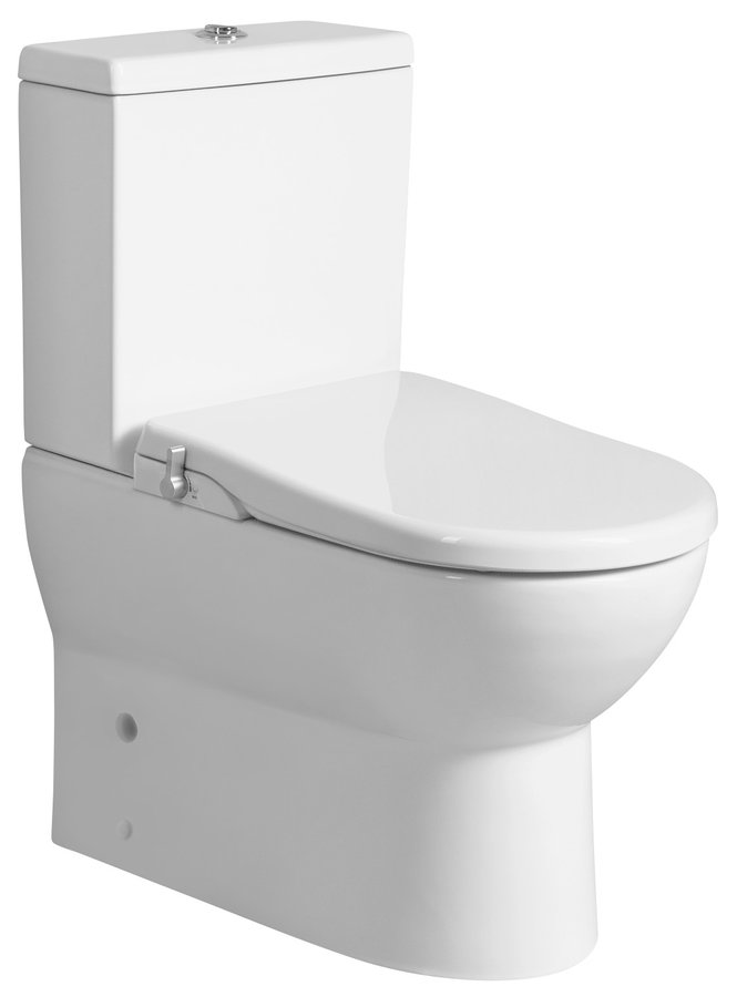 JALTA WC kombi s funkcí bidetu Clean Star, Rimless, spodní/zadní odpad, bílá LB402-1