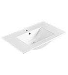 Photo: SLIM umywalka ceramiczna, meblowa, 70x46,5cm, biały