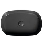 Photo: INFINITY OVAL Countertop washbasin, 55x36cm, anthracite