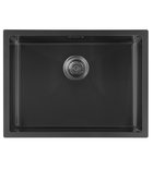 Photo: ZENITH Edelstahl-spüle 60x45cm, gun metal