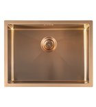 Photo: ZENITH nerezový dřez 60x45cm, měď mat