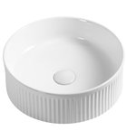 Photo: PICOBELLO umywalka ceramiczna nablatowa średnica 37cm, biały