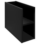 Photo: LOREA lower shelf cabinet 20x44x51,2cm, black matt