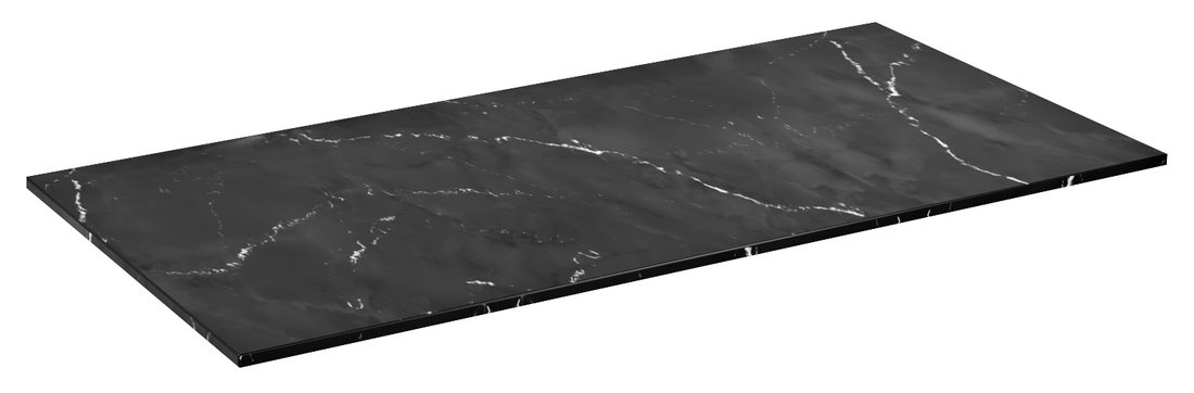 LOREA deska Rockstone 141x1,2x51,5cm, black attica