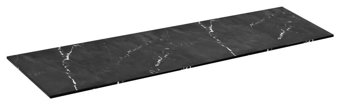 LOREA deska Rockstone 181x1,2x51,5cm, black attica