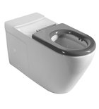 Photo: MEDIC RIMLESS WC mísa pro kombi, spodní/zadní odpad, bílá
