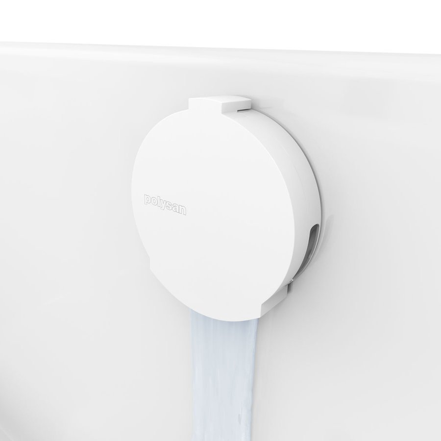 Polysan MARBLE vanová souprava s napouštěním, bovden, délka 800mm, bílá 11052.10