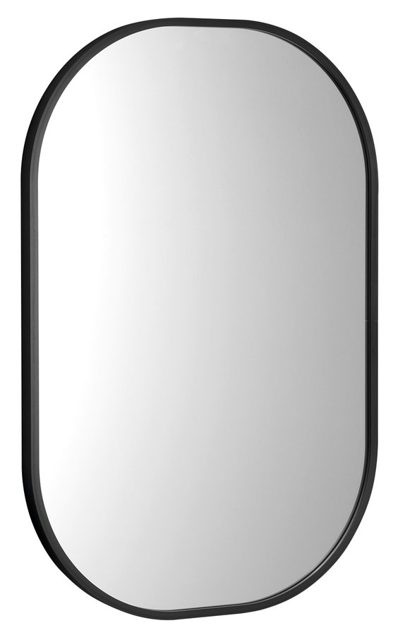 CONA SLIM zrcadlo v rámu 40x60cm, černá NC245
