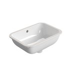 Photo: PURA/CLASSIC under-counter ceramic washbasin 35x50cm, white ExtraGlaze