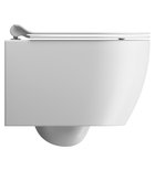 Photo: PURA závesná WC misa, Swirlflush, 35x46cm, biela dual-mat