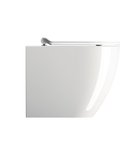 Photo: PURA WC mísa stojící, Swirlflush, 36x55cm, spodní/zadní odpad, bílá ExtraGlaze