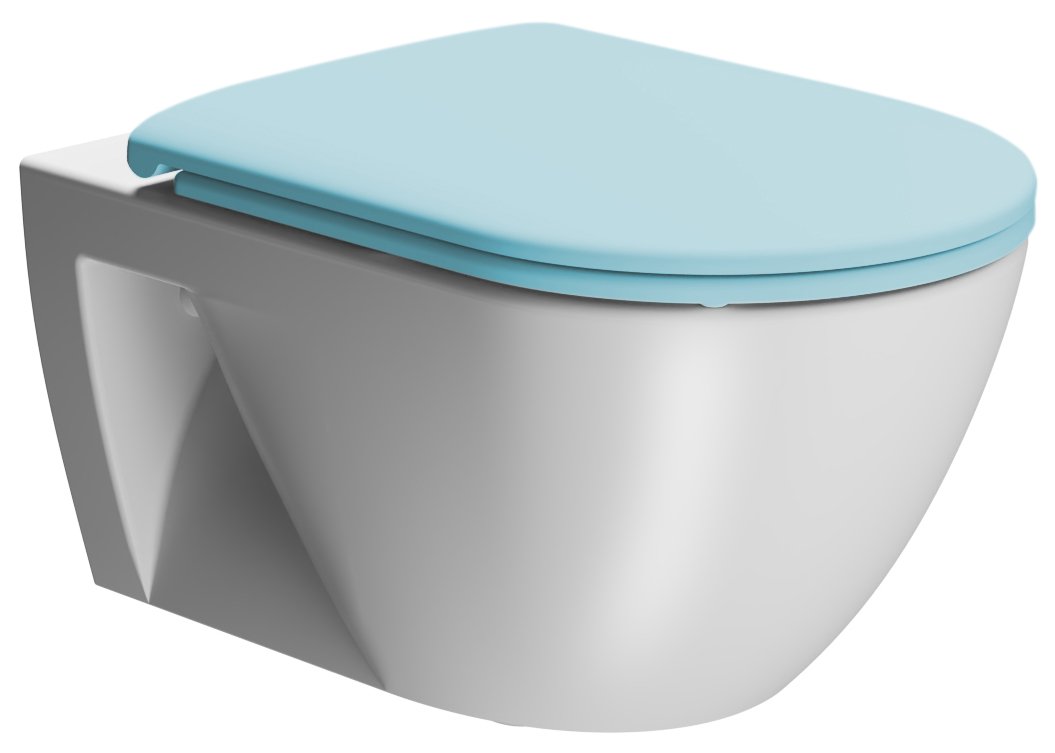 GSI PURA ECO závěsná WC mísa, Swirlflush, 36x55cm, bílá dual-mat 880709