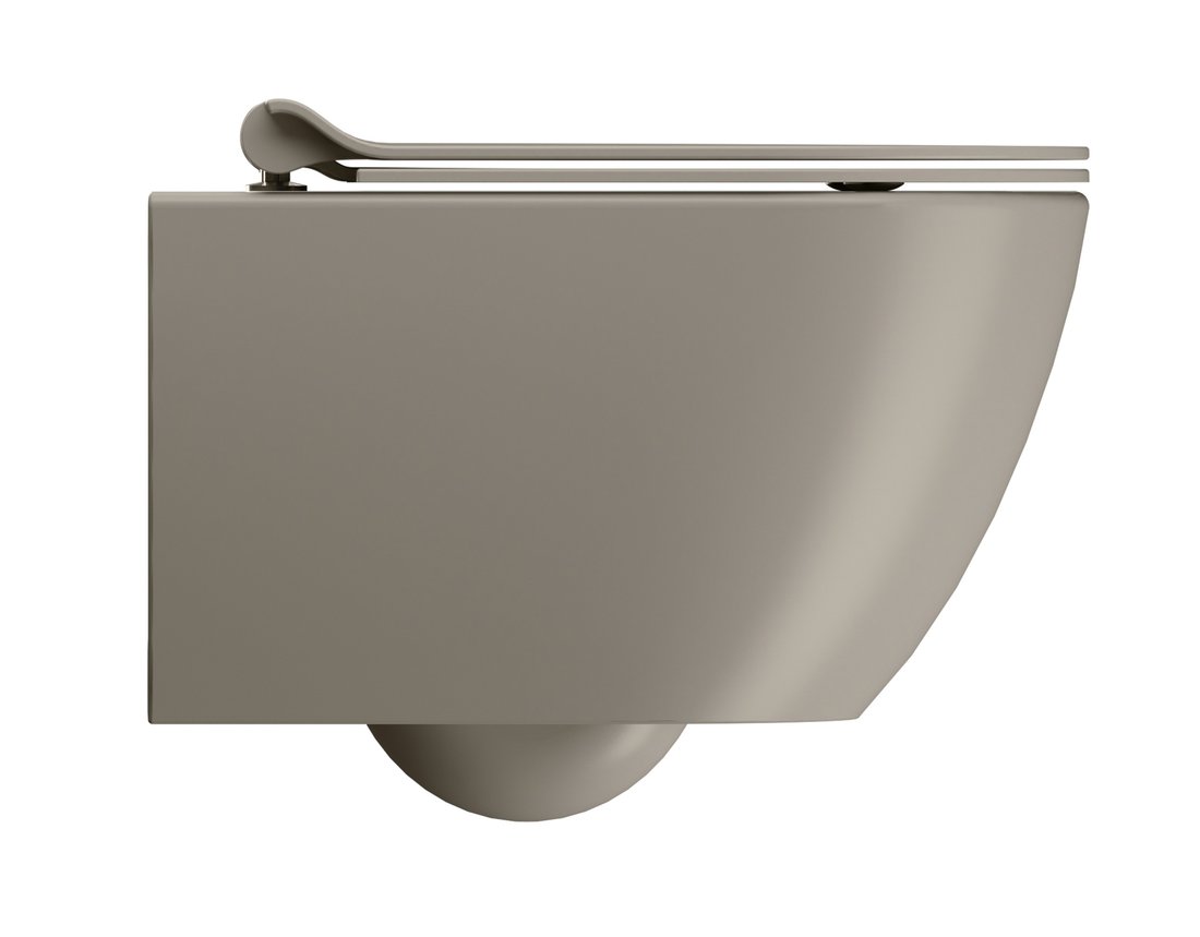 GSI PURA závěsná WC mísa, Swirlflush, 36x50cm, tortora dual-mat 881605