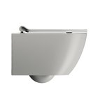 Photo: PURA závesná WC misa, Swirlflush, 36x50cm, cenere dual-mat