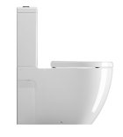 Photo: PURA WC combi, S-trap/P-trap, 36x68cm, white ExtraGlaze