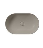 Photo: PURA counter top ceramic washbasin 60x37cm, tortora matt