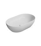 Photo: PURA counter top ceramic washbasin 60x37cm, white matt