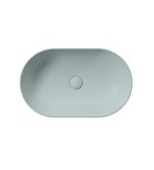 Photo: PURA counter top ceramic washbasin 60x37cm, ghiaccio matt