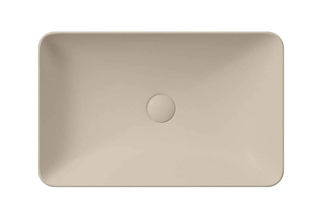 GSI PURA keramické umyvadlo na desku 60x38cm, creta mat 883708