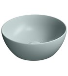 Photo: PURA counter top ceramic washbasin, dia 32cm, ghiaccio matt