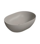 Photo: PURA counter top ceramic washbasin 50x35cm, tortora matt