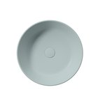 Photo: KUBE X counter top ceramic washbasin, dia 45cm, ghiaccio matt