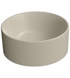 Photo: KUBE X counter top ceramic washbasin, dia 32cm, creta matt