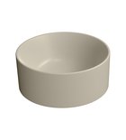 Photo: KUBE X counter top ceramic washbasin, dia 32cm, creta matt