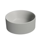 Photo: KUBE X counter top ceramic washbasin, dia 32cm, cenere matt