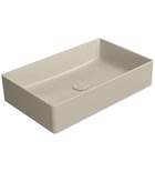 Photo: KUBE X counter top ceramic washbasin 60x37cm, creta matt