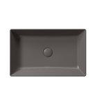 Photo: KUBE X counter top ceramic washbasin 60x37cm, bistro matt