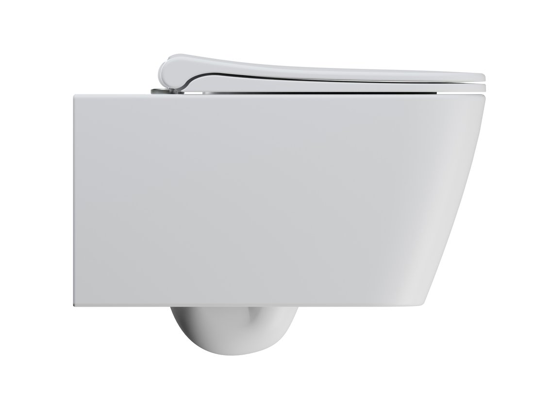 GSI NUBES závěsná WC mísa, Swirlflush, 35x55cm, bílá dual-mat 961509