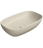 Photo: NUBES ceramic washbasin on the board 60x38cm, creta matt