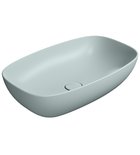 Photo: NUBES ceramic washbasin on the board 60x38cm, ghiaccio matt