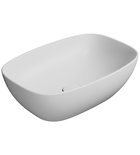 Photo: NUBES ceramic washbasin on the board 50x35cm, white matt